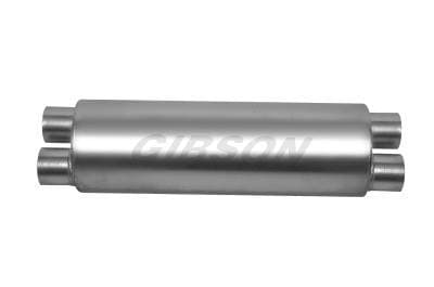 Gibson SFT SuperFlow Stainless Steel 3.00" Dual / 2.50" Dual 24" Round  Body   766300S