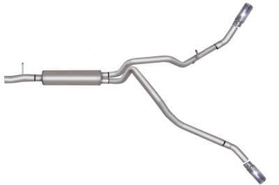 Gibson Cat- Back Performance Exhaust  2007 - 2009 Ford F - 250 / F - 350 Super Duty 5.4L / 6.8L  - Dual Extreme Aluminized - 9115