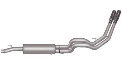 Gibson Cat- Back Performance Exhaust  2004 - 2008 Ford F150 4.6L / 5.4L  - Dual Sport Aluminized - 9204