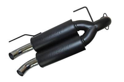 Gibson Exhaust 2011 - 2014 Polaris RZR XP900 UTV Performance Exhaust System - Dual Black Ceramic - 98014