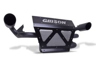 Gibson Exhaust 2018 Polaris RZR XP 1000 Non - Turbo UTV Performance Exhaust - Dual Black Ceramic - 98038