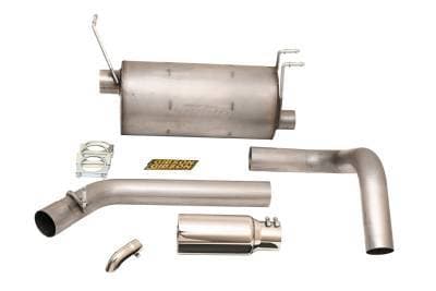 Gibson Exhaust 2016 - 2022 Ford Class A Motorhome (F53 Chassis) 6.8L V10 / 7.3L V8 Cat - Back Performance Exhaust - Single Stainless - 956011S