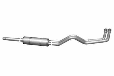 Gibson Cat- Back Performance Exhaust  1987 - 1996 Ford F - 150 4.9L / 5.0L  - Dual Sport Aluminized - 9800
