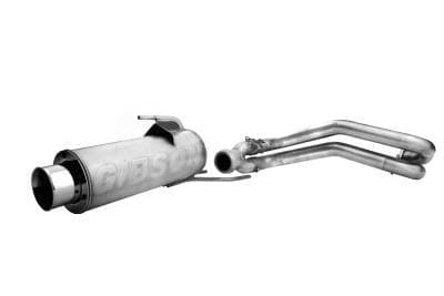 Gibson Exhaust 2008 - 2014 Polaris Ranger RZR 800 / 800S UTV Performance Exhaust System - Single Stainless - 98001
