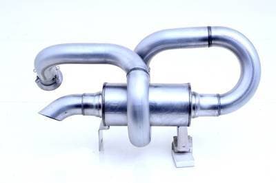 Gibson Exhaust 2025 - 2026 Can - Am Maverick R Turbo Sidewinder 4 - Seat UTV Performance Exhaust - Stainless Steel - 98063