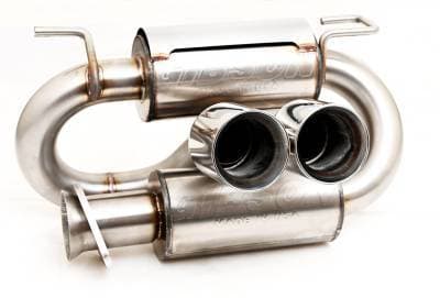 Gibson Exhaust 2021 - 2026 Polaris RZR Pro R UTV Performance Exhaust - Dual Tip Stainless Steel - 98054