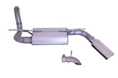 Gibson Cat- Back Performance Exhaust  2018 - 2026 Jeep Wrangler JL  (3.6L V6 / 2.0L ) - Single Side Stainless - 617308