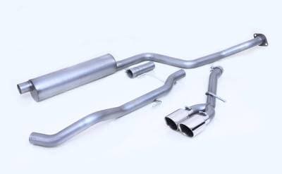 Gibson Cat- Back Performance Exhaust  2024 - 2025 Toyota Tacoma 2.4L  - Dual Sport Stainless - 618823