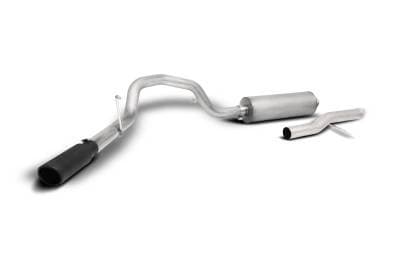 Gibson Cat- Back Performance Exhaust  2021 - 2025 Suburban & Yukon XL 1500 5.3L  - Single Black - 615639B