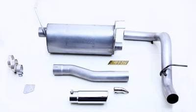 Gibson Exhaust 2016 - 2025 Ford Class A Motorhome (F53 Chassis) 6.8L V10 / 7.3L V8 Cat - Back Performance Exhaust - Single Stainless - 956013S