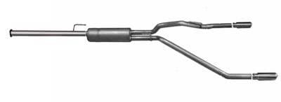 Gibson Cat- Back Performance Exhaust  2011 - 2014 Ford F - 150 3.7L / 5.0L / 6.2L  - Dual Split Stainless - 69544