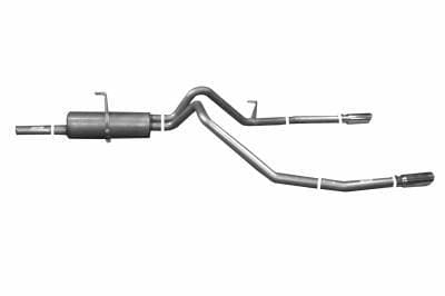 Gibson Cat- Back Performance Exhaust  2003 - 2006 Toyota Tundra 3.4L / 4.7L  - Dual Split Stainless - 67400