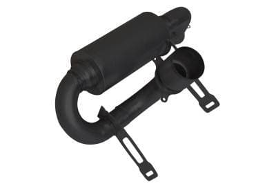 Gibson Exhaust 2017 - 2024 Can - Am Maverick X3 UTV Performance Exhaust - Single Muffler Black Ceramic - 98032